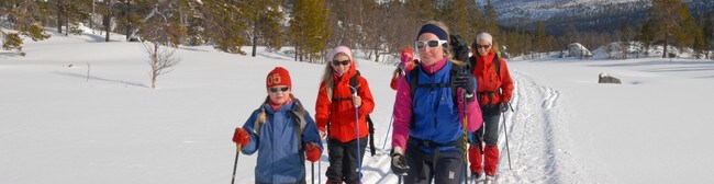 Skitur (Foto: Merete Habberstad/Den Norske Turistforening) Skitur (Foto: Merete Habberstad/Den Norske Turistforening)