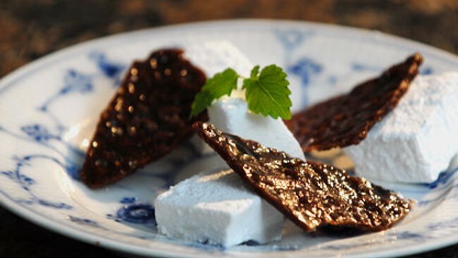Marshmallows og sjokoladecroustillantes (DR) Marshmallows og sjokoladecroustillantes (DR)