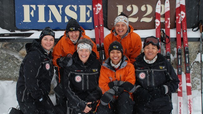 Ekspedisjonsdeltagere (Foto: Liv Arnesen/Ann Bancroft)