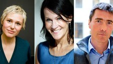 Tre forfattere (Foto: NRK-montasje/Scanpix) Tre forfattere (Foto: NRK-montasje/Scanpix)