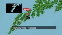 Kart trafikkulykke Lofoten