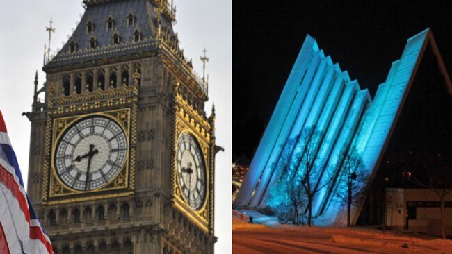 London/Tromsø (Foto: Reuters/NRK) London/Tromsø (Foto: Reuters/NRK)