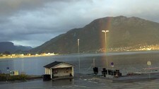 Refleksjonsregnbue i Rogaland (Foto: Roy Albrigtsen)