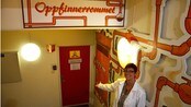 Perny på vei til oppfinnerrommet (Foto: Karoline P. Årrestad/NRK) Perny på vei til oppfinnerrommet (Foto: Karoline P. Årrestad/NRK)