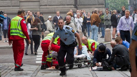 Terror rammer Norge (Foto: Roald, Berit/Scanpix) Terror rammer Norge (Foto: Roald, Berit/Scanpix)