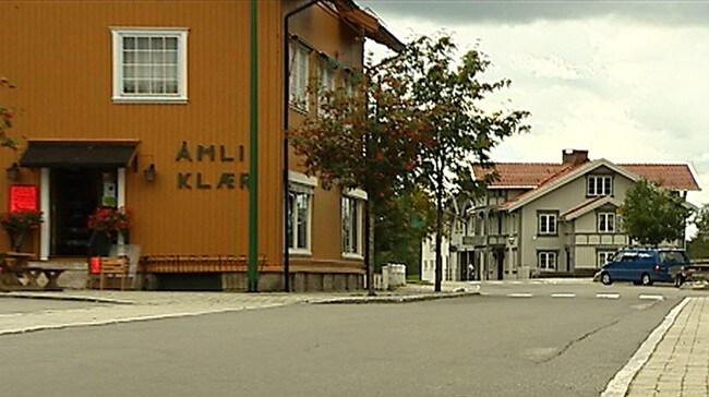 Åmli sentrum (Foto: Einar Kleveland/NRK) Åmli sentrum (Foto: Einar Kleveland/NRK)