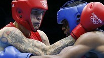 Damien Hooper og Marcus Browne (Foto: JACK GUEZ/Afp) Damien Hooper og Marcus Browne (Foto: JACK GUEZ/Afp)
