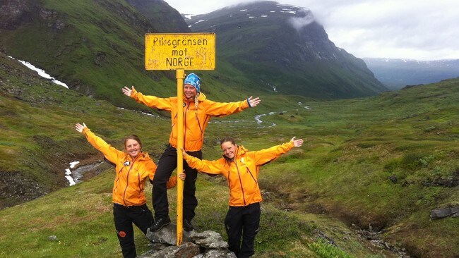 Frøkner på langs (Foto: www.froknerpaalangs.com)