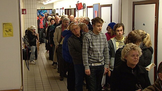 Vaksinekø (NRK) Vaksinekø (NRK)
