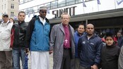 Imam Abdiladif A. Ahmed og biskop Halvor Nordhaug