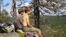 Utsikt fra Pershusfjellet. Foto: Thomas With DNT Oslo og Omegn