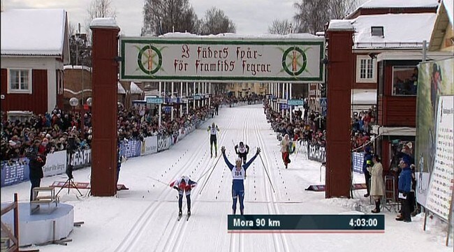 Brink vant Vasaloppet (Foto: SVT)