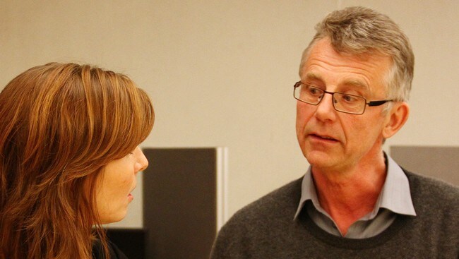 Mette Rooth og Willy Pedersen (Foto: Hans Erik Weiby/NRK)