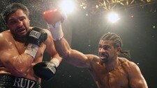 David Haye og John Ruiz (Foto: Simon Dawson/AP) David Haye og John Ruiz (Foto: Simon Dawson/AP)