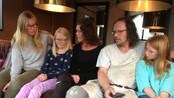 Samboerparet Kai Terje Kjørli, Kari Mette Rognås og deres tre barn