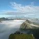 Tåka kommer over Husfjellet