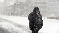 Snøvær i Tromsø (Foto: Bertinussen, Rune Stoltz/SCANPIX) Snøvær i Tromsø (Foto: Bertinussen, Rune Stoltz/SCANPIX)
