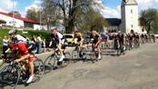 Tour de Norway ved Tingnes kirke.