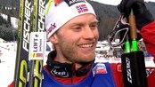 Martin Jonhsrud Sundby,- " helt rått ass" - Martin Johnsrud Sundby var storførnøyd med dagens andreplass på 30 km. Reporter: Ida Nysæther Rasch