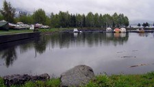 Ny nødradio på Mjøsa. (Foto: TORVILD SVEEN/NRK)