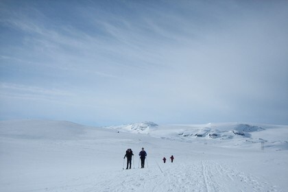 På vei fra Finse til Kyrkjedøri