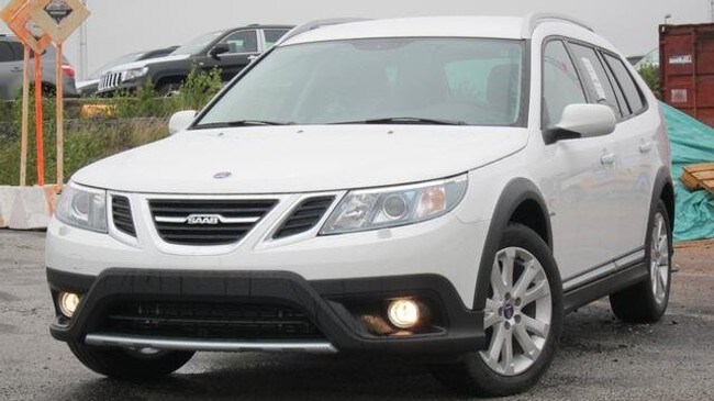 Siste Saab som ble produsert (Foto: KVD) Siste Saab som ble produsert (Foto: KVD)