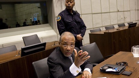 Liberias tidligere president Charles Taylor (Foto: JERRY LAMPEN/Afp) Liberias tidligere president Charles Taylor (Foto: JERRY LAMPEN/Afp)
