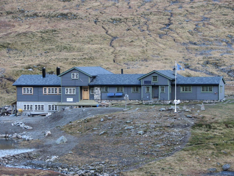 Nybygget på Patchellhytta