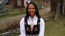 Daeng i bunad (Foto: Knut Ståle Sætrom/Privat)