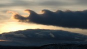 Kelvin Helmholtzbølger fotografert i Valdres. FOTO: Pål Evensen/met.no Kelvin Helmholtzbølger fotografert i Valdres. FOTO: Pål Evensen/met.no