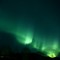 Fantastisk nordlys i Surnaldal. . Ut av det blå begynte den diffuse grønne skyen å danse, skriver fotografen.