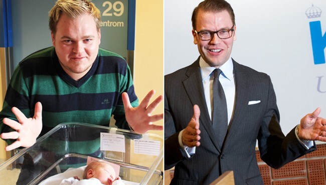 Tommy Riis og Prins Daniel (Foto: Stian Wåsjø Simonsen/Scanpix/NRK)