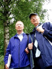 Dag Jarnøy og Gunnar Pedersen (Foto: Hilde Nilsson/NRK) Dag Jarnøy og Gunnar Pedersen (Foto: Hilde Nilsson/NRK)