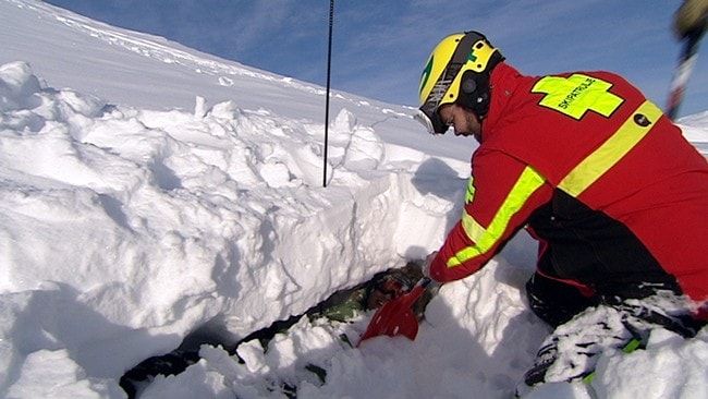 Video Snøskred (Foto: Nyhetsspiller)