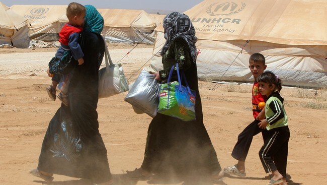 Syria Jordan flyktninger (Foto: ALI JAREKJI/Reuters) Syria Jordan flyktninger (Foto: ALI JAREKJI/Reuters)