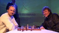 Video Rushfeldt og Monsen i sjakkduell (Foto: Nyhetsspiller)