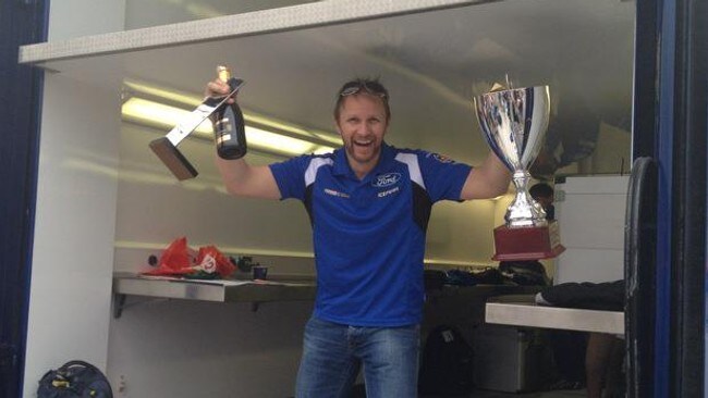 Petter Solberg vant rallysprint (Foto: Privat) Petter Solberg vant rallysprint (Foto: Privat)