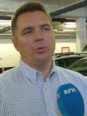Marius Bækkevar, leder for Politiets Fellesforbund i Asker og Bærum politidistrikt. (Foto: Roy Pettersen/NRK) Marius Bækkevar, leder for Politiets Fellesforbund i Asker og Bærum politidistrikt. (Foto: Roy Pettersen/NRK)