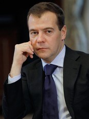 Russlands president Dimitrij Medvedev. (Foto: VLADIMIR RODIONOV/Afp) Russlands president Dimitrij Medvedev. (Foto: VLADIMIR RODIONOV/Afp)