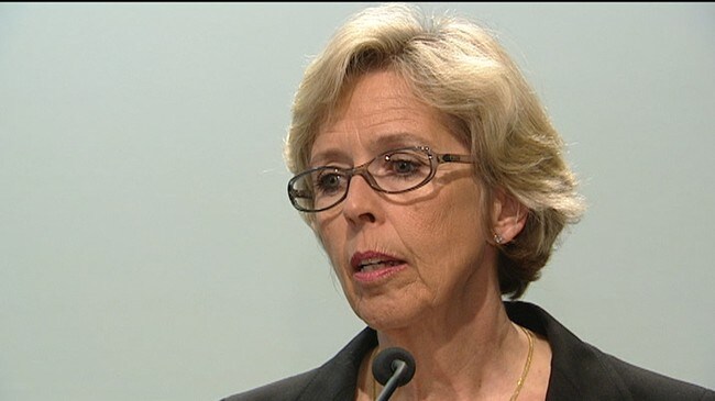 Helse- og omsorgsminister Anne- Grete Strøm-Erichsen (NRK)