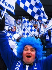 FK Haugesund-supportere (Foto: Poppe, Cornelius/SCANPIX) FK Haugesund-supportere (Foto: Poppe, Cornelius/SCANPIX)