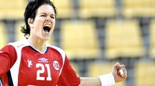 Norges Anja Edin  (Foto: Claus Fisker/Scanpix)