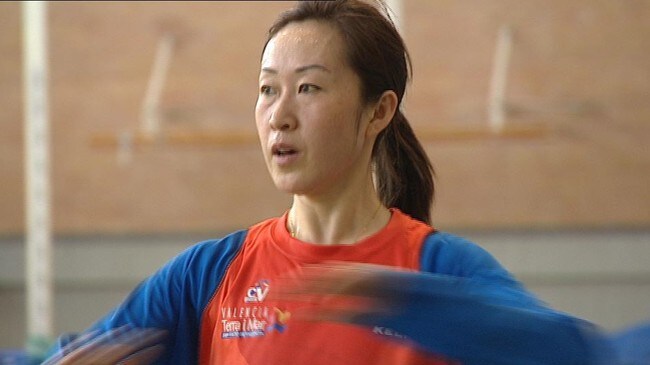Liu Dong i 2008, 15 år etter at hun ble verdensmester i Stuttgart. (Foto: Vilde Mikkelsen/NRK)