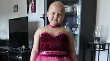 Kreftsyke Maja Elen Thorud Johnsen (6) fra Bodø (Foto: Gerd Elise Martinsen/NRK)