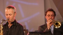 Tore Brunborg og Eivind Lønning (Foto:Tordis Ødbehr)
