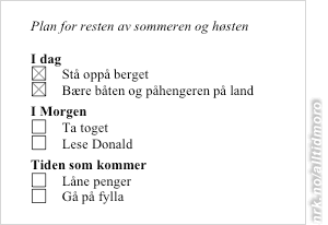 Siste sommerferiedag (Foto: Fotofikling: Lars C. Kolberg)