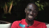 Tilbake med gamletrenern og tilbake til seg selv - Smilet er tilbake hos Jaysuma Saidy Ndure. Etter en skuffende fjorårssesong er han nå tilbake hos gamletrener Olav Magne Tveitå. De bruker mye tid på å le!