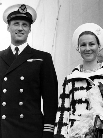 Kronprins Harald og kronprinsesse Sonja 1969