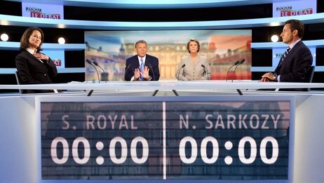 SARKOZY-ROYAL (Foto: THOMAS COEX/Afp) SARKOZY-ROYAL (Foto: THOMAS COEX/Afp)