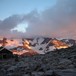 Solnedgang på Fannaråken juli 2007